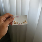 گوشواره ۳ تایی برند ژوپینگ